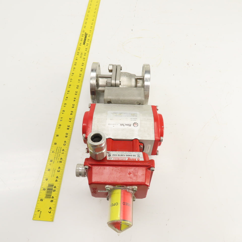 FlowTek 92-0930-113A0-532 Pneumatic 1-1/2" Stainless Valve Actuator 140PSI