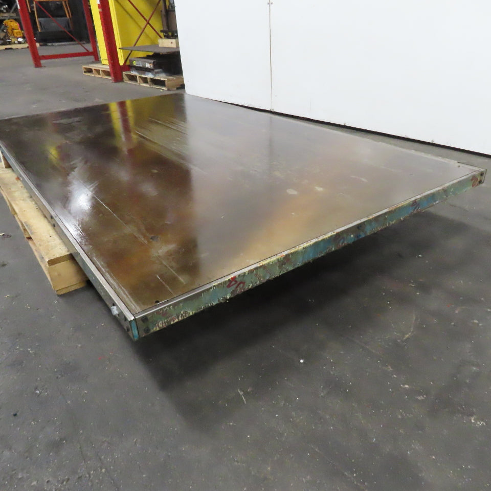 45-3/4" x 80" Steel Hot Oil Heat Transfer Plate 2" Thick