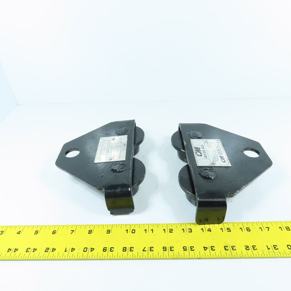 CM Series 633 1/2 Ton Ball Bearing Manual Push/Pull Trolley (INCOMPLETE) NEW