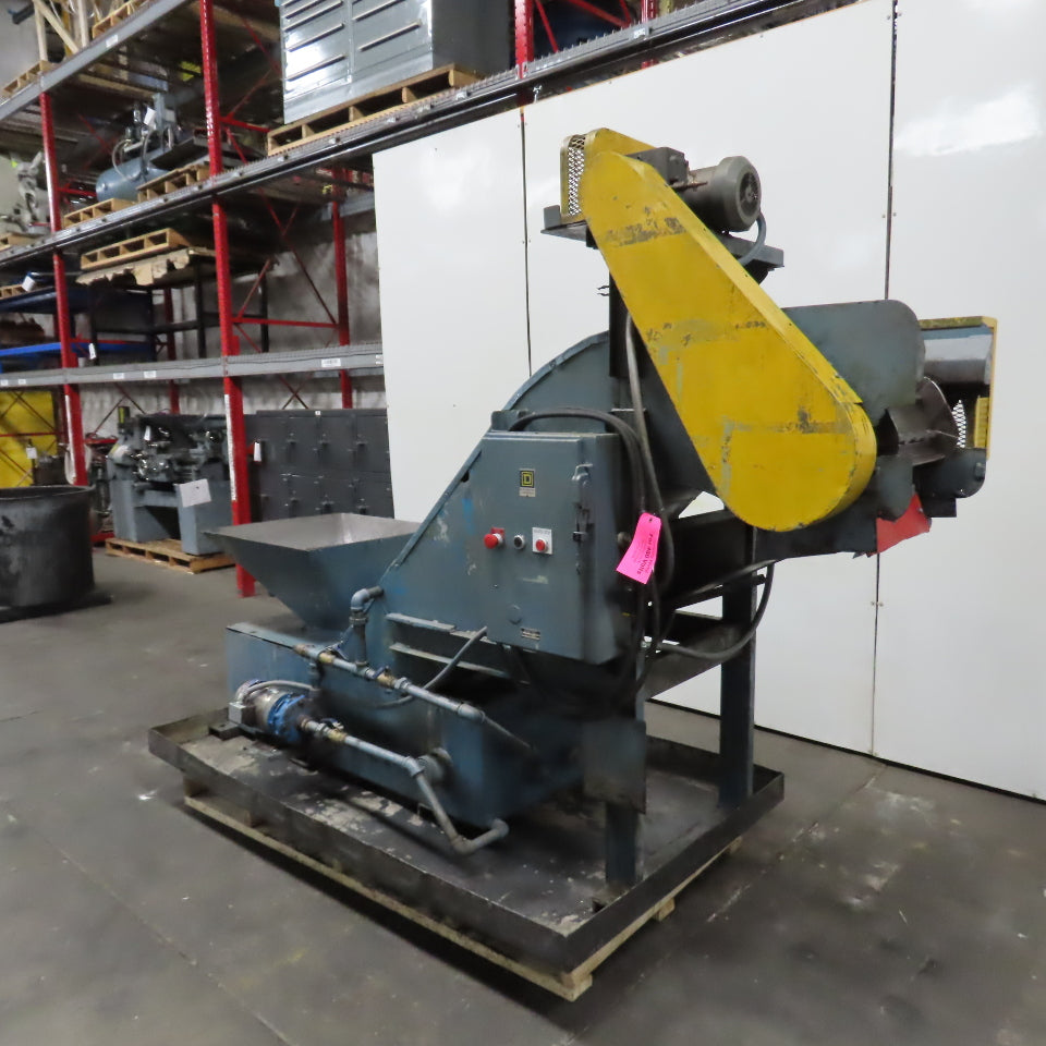 Jorgensen Incline Chip Conveyor W/Coolant Recovery 19 FPM 230/460V 3PH 3/4HP