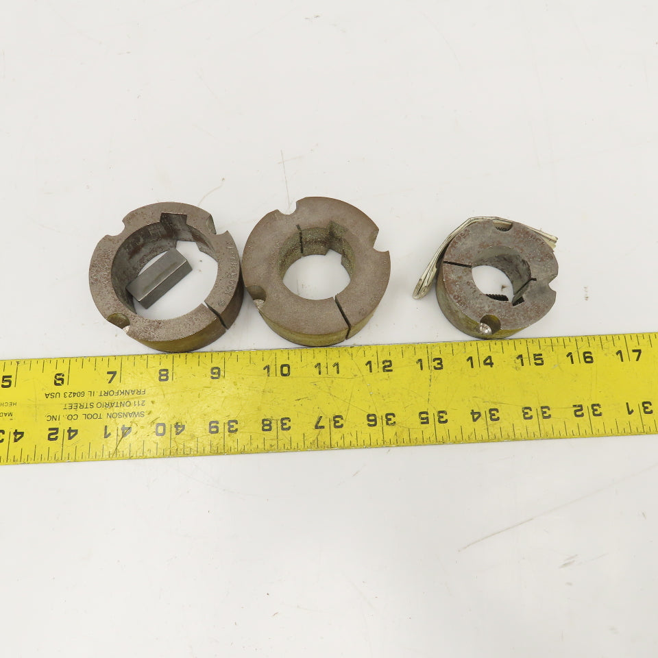 Dodge 1610 1210 Taper Lock Bushing 1-1/8", 1-7/16", 1-15/16" Lot Of 3