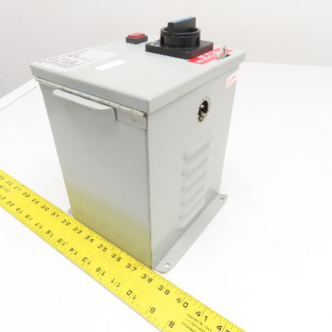 Daykin MDGTC-05 480V Primary 1Ph 120V Secondary Transformer Disconnect 1000VA