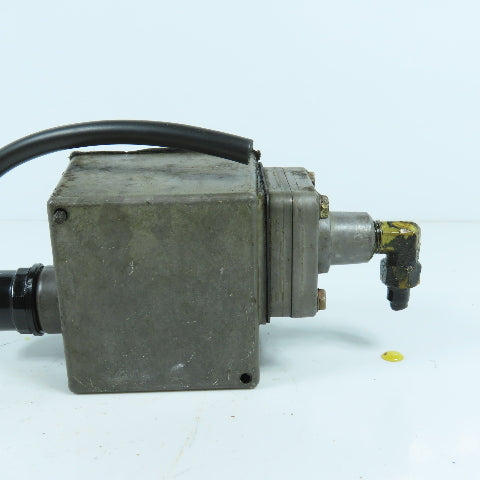 Barksdale E1H-H15 Adjustable Pressure Control Switch .5-15PSI 125-600VAC
