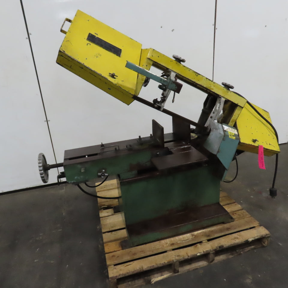 W.F. Wells & Sons L-9 3/4HP 9 x 14" Horizontal Metal Bandsaw 60-287 FPM 3PH