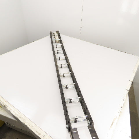 GRP Gleason PT25G PowerTrak 63" OAL Cable Carrier Energy Drag Chain 5-1/4" Wide