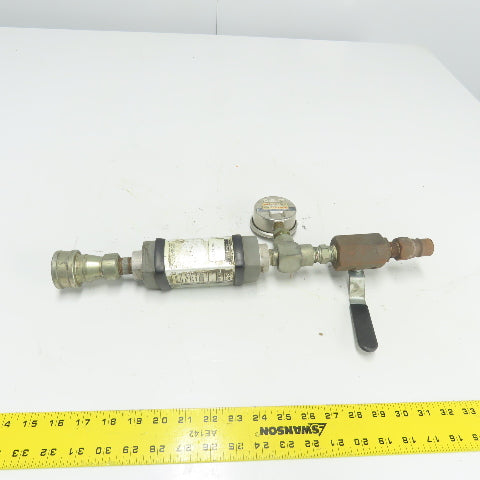 Hedland H613A-005 Flow Meter For Water/Oil 3500PSI