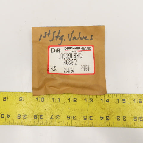 Dresser Rand R86530T2 Remachined Cap Screw Lot Of 2