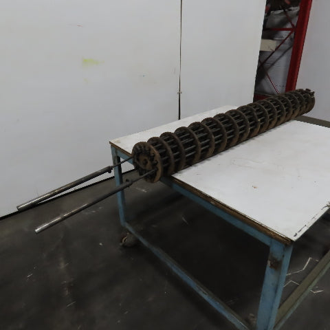 High Temperature Ceramic Radiant Tube Furnace Heater 56" x 7" (Broken Pieces)