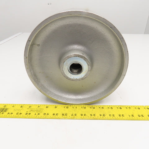 Albion Ind. WF1050028 3" x 10" Cast Iron Caster Wheel 1-1/4" Bearing Bore