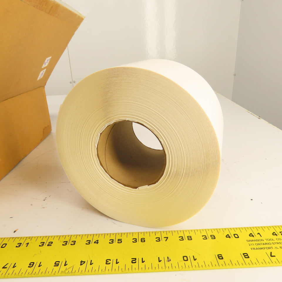 TTPR-4065 4" x 6.5" Thermal Transfer Labels Peel-N-Stick Lot Of 4 Rolls 3800 Ct