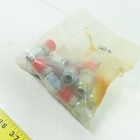 Motion Industries EBTX-S Straight Hydraulic Fittings Lot Of 10
