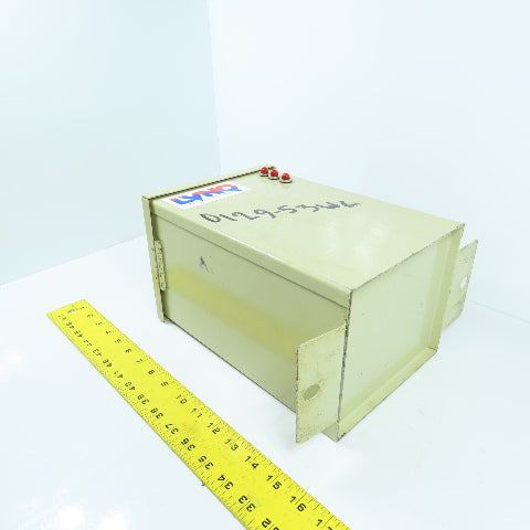 ABB C484D7.5-3FI 7.5KVAR Power Capacitor 480VAC 3PH 60HZ Nema 12