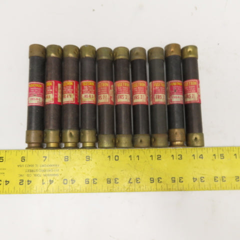 Bussmann FRS-R-2-8/10 2-8/10A, 2-1/2, 5A Time Delay Class RK5 Fuse Lot Of 10