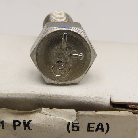 MS35307-360D 3/8-16 x 1" Course Thread Mil. Spec Stainless Steel Hex Bolt Lot/15