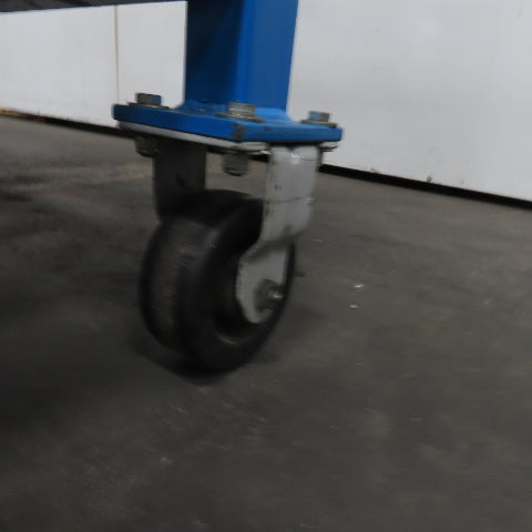 3-Shelf 480 Slot Cat 40 Tooling Steel Rolling Cart 48" x 48" x 60" H