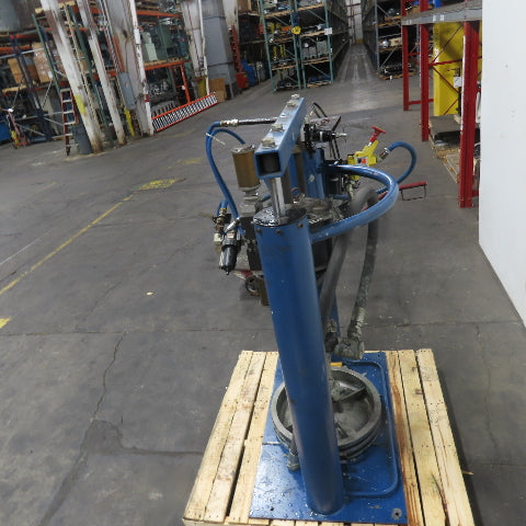 Nordson 1018488 B BU Bulk Unloader Pneumatic Drum Pump Assembly