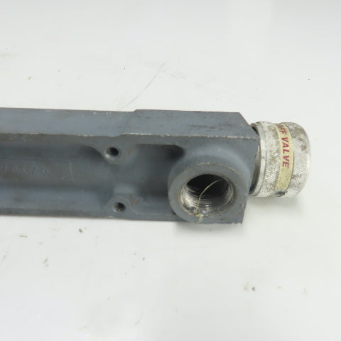 Waukee MV-6 Flow Meter 6" WCG 70°F Temp .65SG 0-150CFH Natural Gas
