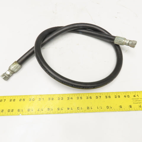 Gates 3/8" (-6) JIC Swivel Female Ends Hydraulic Hose Assembly 4800PSI 47"