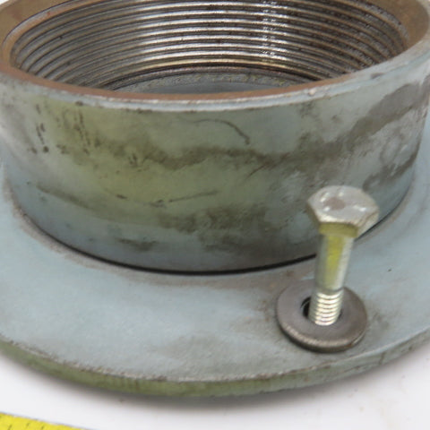 4" NPT Female Pipe Bolt On Dust Collector Table Saw Flange
