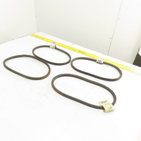 Gates 9003-2034 Hi-Power II B34 B-Section V-Belt 21/32" x 37" Long Lot Of 4