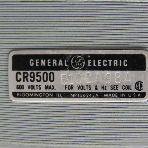 General Electric CR360MA503AA**D 250/277/480V Lighting Contactor 120V Coil