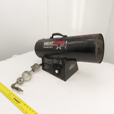 Enerco HS170FATNG HeatStar 150000 BTU Forced Air Natural Gas Jobsite Heater 120V