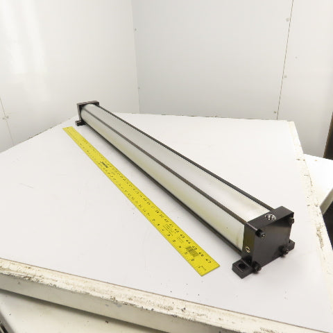 Numatics S2AR-47A2E-CVA2 Double Acting Air Cylinder 4" Bore 47" Stroke 1" Rod