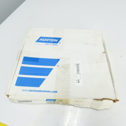 Norton R228 120" Grinding Disk 100 Grit Lot Of 25