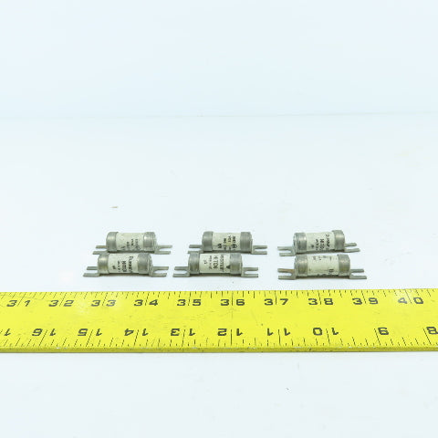 Bussmann NITD6 6A 550VAC British IEC Fuses Lot Of 6