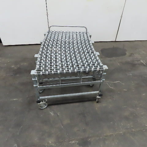 Nestaflex 376 30" Flexible Expandable Skate Wheel Conveyor 30-90"