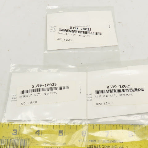 SMC MHK25-PS Parallel Gripper Seal Kit Lot Of 3