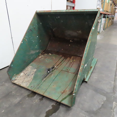 1-1/2 Cu/Yard Self Dumping Trash Scrap Hopper 58" x 67 x 45"