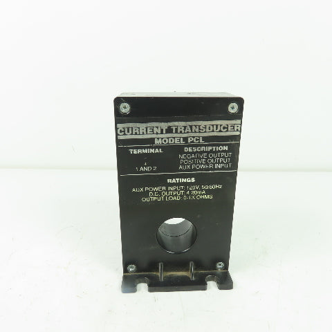 Instrument transformers PCL 20 Current Transformer 120V Pri 4-20mA Sec