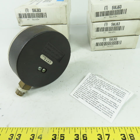 Ashcroft 5WJ63 0-300PSI Air Water Pressure Guage 1/4" NPT Lot Of 6