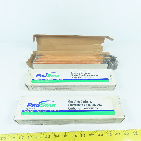 ProStar PRS2204-3003 DC Pointed Gouging Carbons 1/4" x 12" Lot Of 150