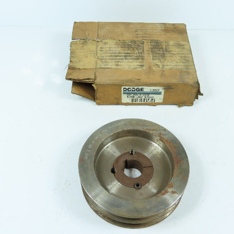 Dodge 118222 2A5.2B5.6-1610 Taper Lock 2-Groove Pulley V-Belt Sheave B Section