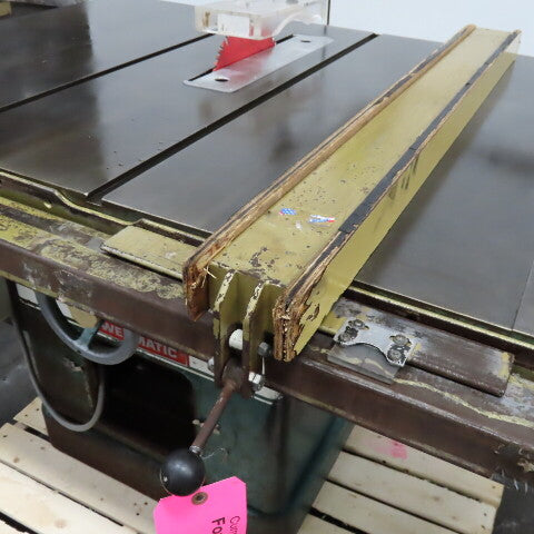 Powermatic Model 72 12/14" Tilting Arbor Table Saw Arm Over Guard 208-440V 7.5HP