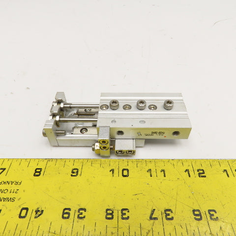 SMC MXS8-30AS 8mm Bore 30mm Stroke Air Slide Table M5-0.8 Ports