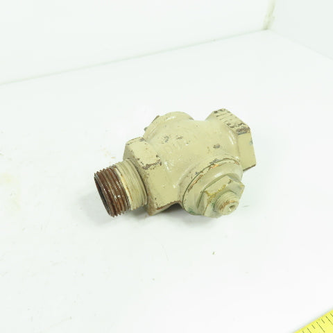 Mc Donald Dubuque 1" 100G Plug Valve