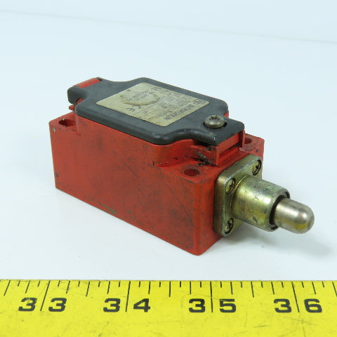 Bernstein 618.1152.110 Plunger Limit Switch 10A 500VAC IP65