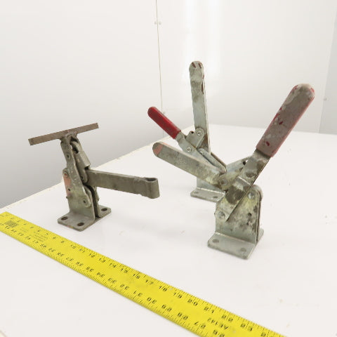 Destaco 267 Manual Vertical Hold-Down Toggle Clamp Flange Base Lot Of 3