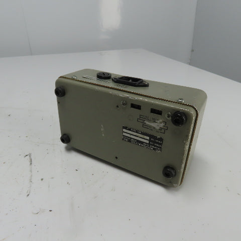 IRD Mechanalysis Model 425 Battery Charger 90-252VAC 48-440Hz 36VA Max