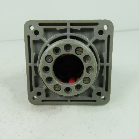 Hubbell 420B7W Pin And Sleeve Inlet Plug 20A 480VAC 3Ph