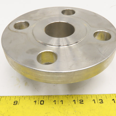 Shinsei A/SA182 F316/F316L 1-1/2" Stainless Steel Butt Weld Pipe Flange 300#