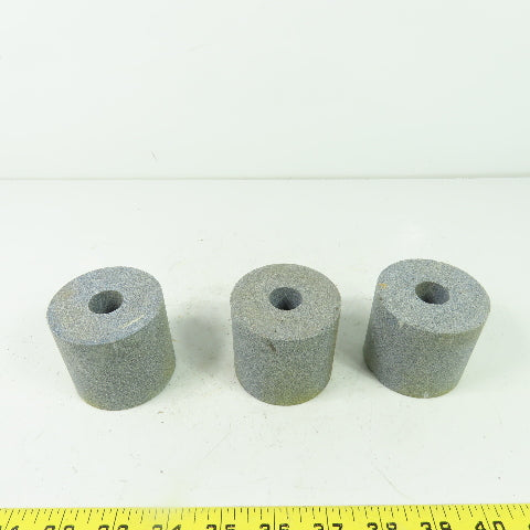 2-1/2" OD x 2.32" W x 3/4" Bore Grinding Wheel Lot Of 3