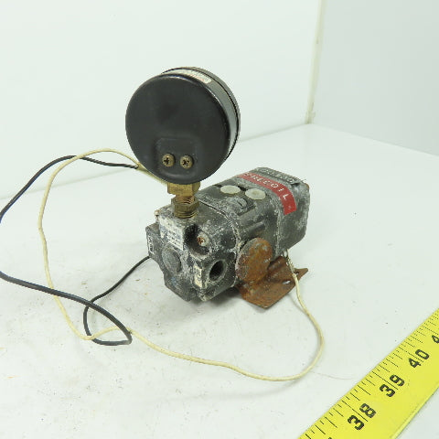 Bellofram 221-961-070 Type 1000 Transducer 4-20mA 3-15PSI Out 18-100PSI Supply