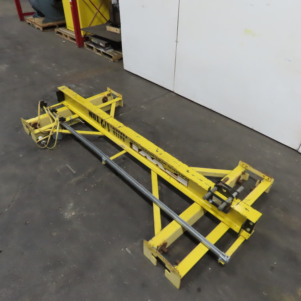 PWI 1/2 Ton 84" Manual Push/Pull Under Hung Bridge Crane Runner (NO WHEELS)