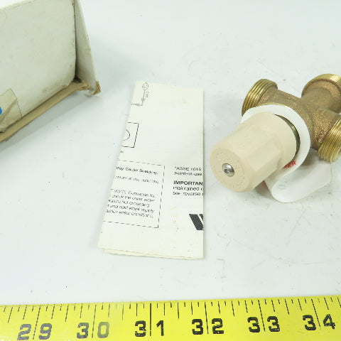 Watts MMV-UT Type T Asse 1016 1/2 Thermostatic Mixing Valve 150PSI Range60-120°F