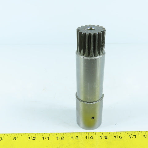 Fanuc S604A0 Servo Motor Shaft Adapter 35mm x 18 Tooth Spline 7-1/4" Long