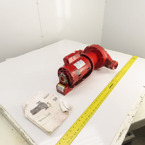 Bell & Gossett e613S 3/4HP Hydronic Centrifugal Pump 115/230V 1PH 1.5x6.25